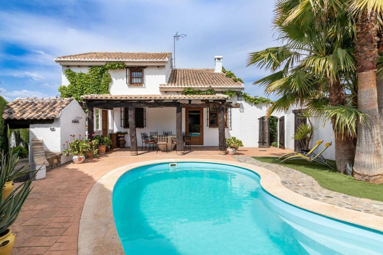 Encantadora Casa Con Piscina Privada Y Chimenea Padul Bagian luar foto